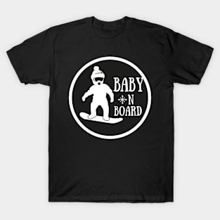 baby on board sticker T-Shirt